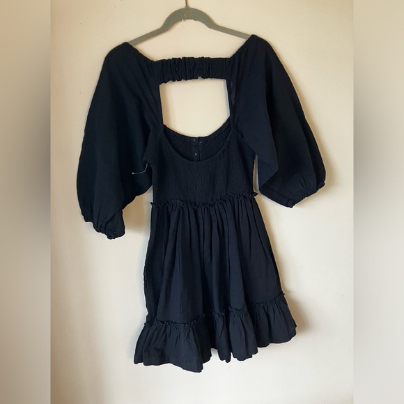 NWOT Free Prople Endless Summer Picnic Smocked Mini Dress XS - Picture 9 of 10